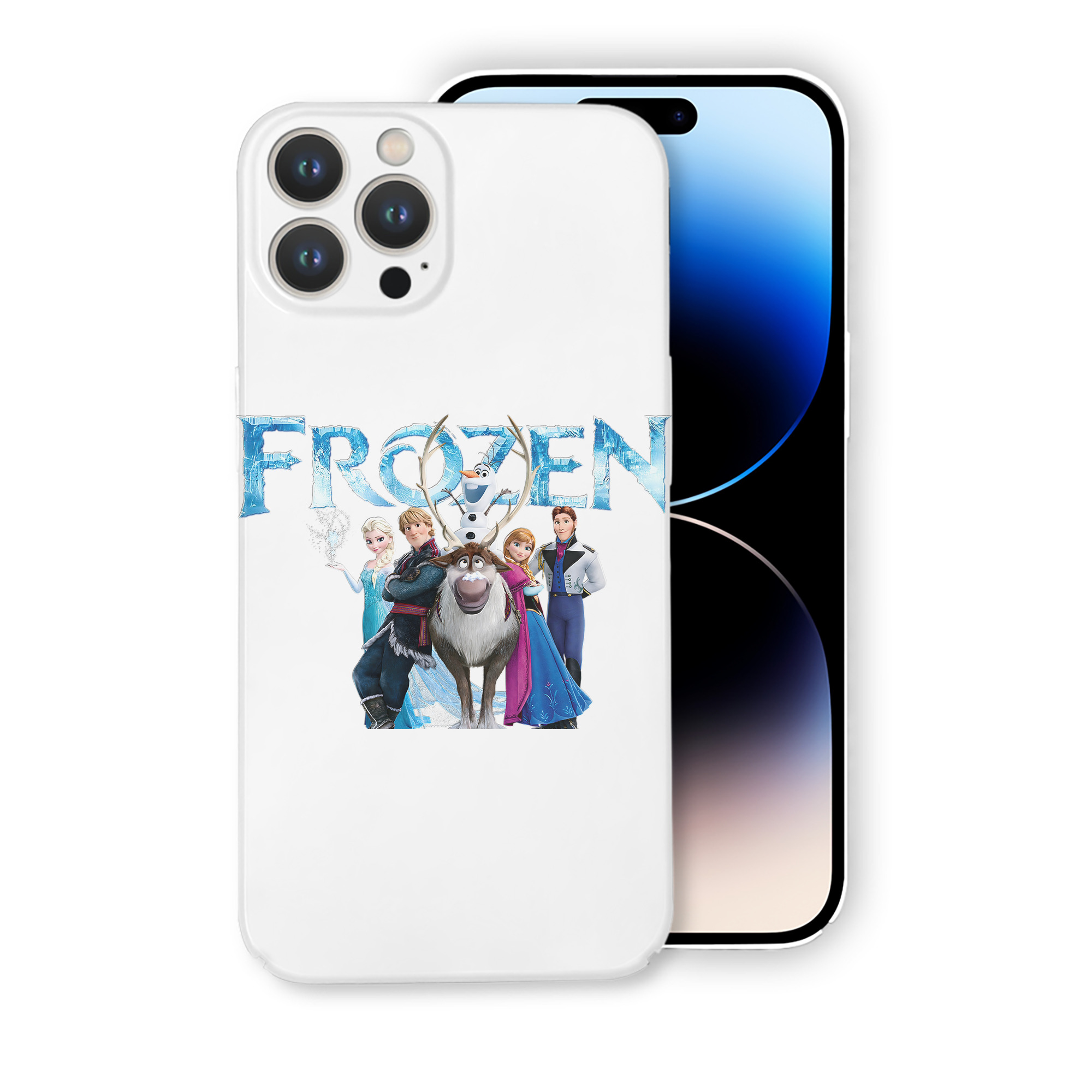 （画像用） アナと雪の女王 アンナ エルサ Frozen Anna Elsa 【iPhone 14シリーズ対応】ハードケース